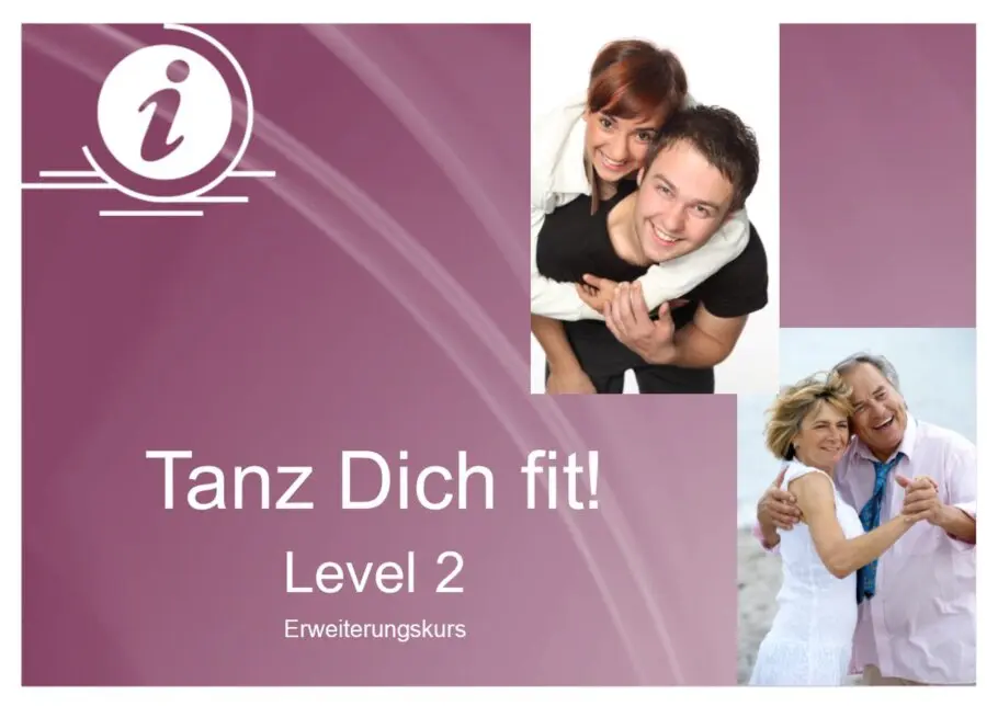 Bild mit Tanzpaar für Erweiterungskurs für Paare Level 2